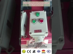 Estación de caja de control de botones a prueba de explosión con ATEX para campos petrolíferos petroquímicos industriales
