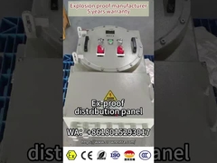 Panel de distribución de iluminación a prueba de explosión/caja de control