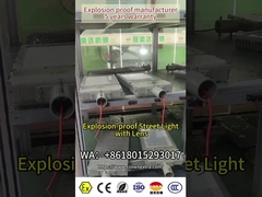 Luces LED a prueba de explosión Aplicación de lámparas de luz LED a prueba de explosión con certificación ATEX IECEx IP66 WF2 250watt 180lm/w A prueba de llamas