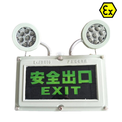 Luz de salida a prueba de explosión LED de seguridad ATEX aprobada por la RoHS para zonas peligrosas 1 Div1 OEM disponible
