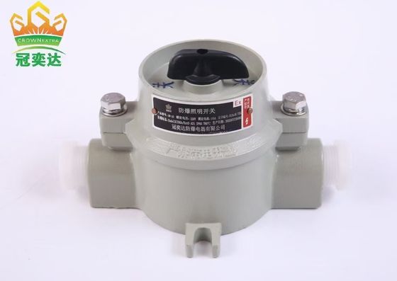 Interruptor de iluminación a prueba de explosiones de alta calidad 220V/380V IP66 resistente al agua al por mayor
