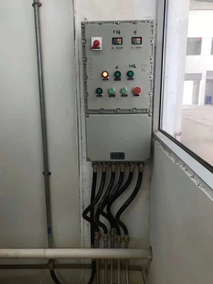 Paneles de control a prueba de explosiones para áreas peligrosas con conexión de fibra óptica, a prueba de llamas, de distribución de energía