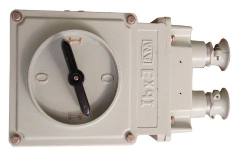 Interruptor a prueba de explosiones Ex Db IIC T6 Gb 10A-100A 220VAC 380VAC