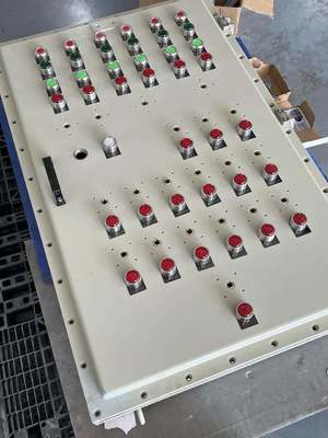 Panel de control ignífugo IIB T4   Recinto de distribución a prueba de explosión para zonas peligrosas