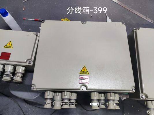 Caja de conexiones redonda a prueba de explosiones de carbono 4" 1" – IIB IIC Clase WF2 para áreas peligrosas de petróleo y gas