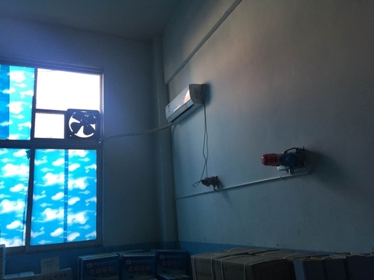 Instalación de iluminación fluorescente a prueba de explosión para la generación de energía eléctrica en zonas peligrosas