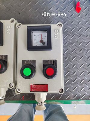 Estación de control a prueba de explosión de aluminio fundido/acero inoxidable 10A WF2