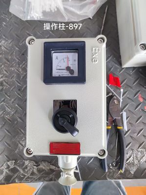 Panel de control eléctrico a prueba de explosiones 220V/380V, armario de distribución con interruptor automático a prueba de llamas