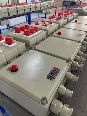 Interruptor a prueba de explosiones de 10A, 2 polos, especificación de cable 9mm 13mm, adecuado para atmósferas explosivas y entornos industriales