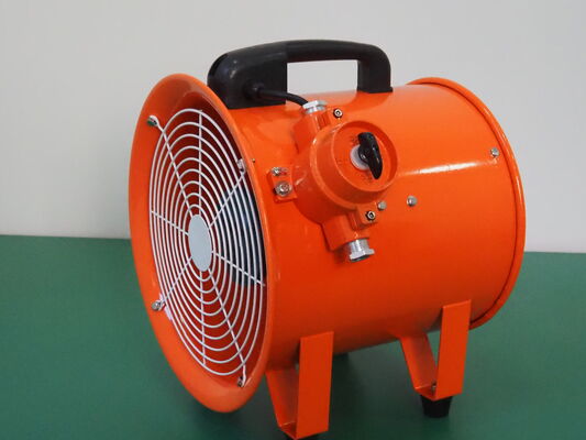 ATEX Explosion proof portable fan blower with Duct ANTISTATIC, FR for tank cleaning
