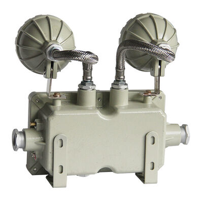 Tensión de 100 a 295VAC 24VDC 50-60HZ lámpara LED a prueba de explosión con larga vida útil y rendimiento para zonas peligrosas