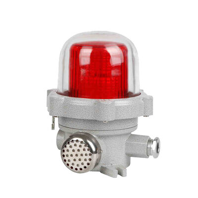 Luces Indicadoras a Prueba de Explosiones IP66 con una Vida Útil de 50000 Horas, Luces de Señalización a Prueba de Explosiones para Sistemas de Seguridad Industrial