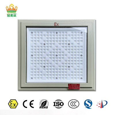 Luz de inundación LED resistente a explosiones de gran brillo 100-250 W, CCT máximo 5700 K, garantía de servicio de 5 años para zonas peligrosas de gasolineras