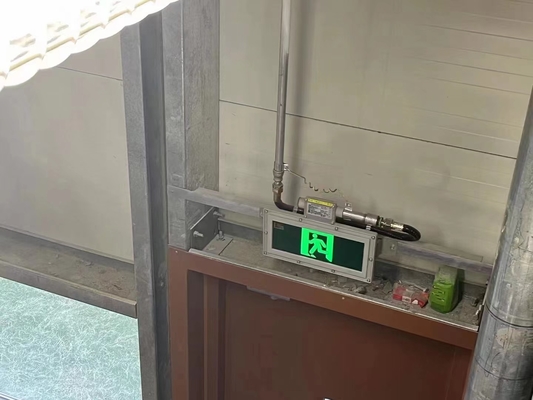 220V 3W LED a prueba de explosión 5000 horas Luz de señal de salida 4J Resistencia al impacto Luz de salida a prueba de explosión