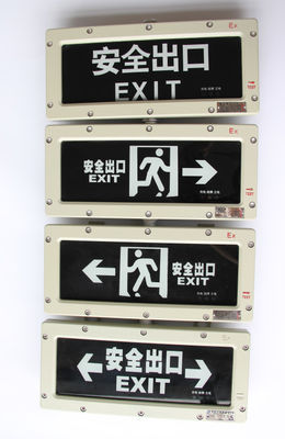 ATEX Modelos personalizables Luz de advertencia de emergencia LED a prueba de explosión ATEX IP66 Luz de señal de salida LED a prueba de explosión