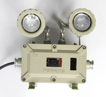 Instalación en el techo de la pared Luz de emergencia ignífugo Ex Db Eb IIC T6 Gb/Ex Tb IIIC T80C Db con 180 minutos de tiempo de emergencia