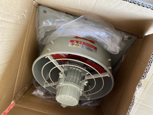 Ventilador axial a prueba de explosión de 300 mm de diámetro, incluida la extracción de enfriamiento por ventilación