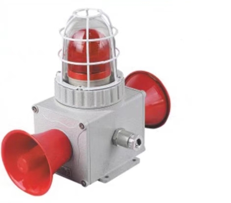 Alertas audibles y visuales a prueba de explosión con fuente de led adecuadas para las zonas 1,2 y 21.22