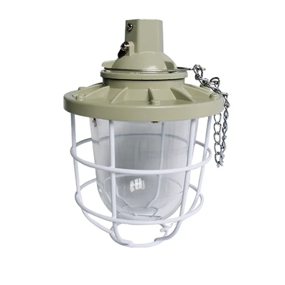 Lumen 5000K Proof de explosión HID luminarias de vidrio templado Lente de fundición a presión Casilla de aluminio