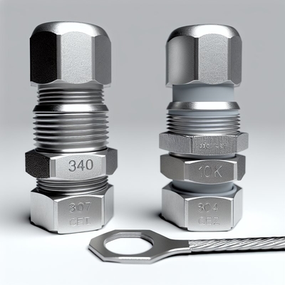 Glándula de cable exproof certificada ATEX para el diámetro del cable de 10-14 mm