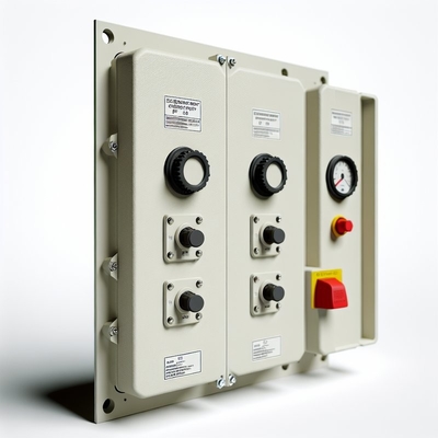 Panel de control a prueba de explosión IP65 Panel revestido de polvo montado en la pared