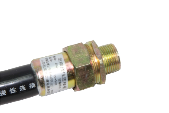 Precio de fábrica de IP54 de conducto flexible a prueba de explosión de caucho trenzado