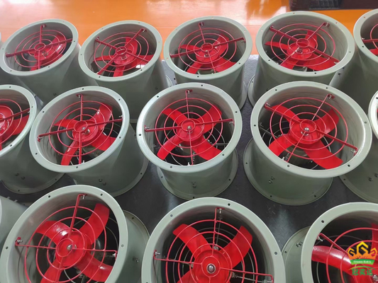 2000 m3/h 1450 r/m Ventilador axial a prueba de explosión con diámetro de 250 mm para entornos peligrosos de explosión