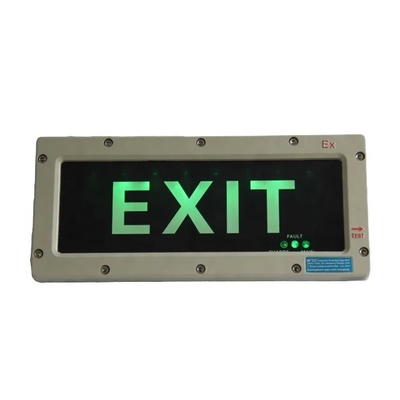 Iluminación LED de salida de emergencia a prueba de explosión de 50 000 horas con 120 lumens por watt y protección IP66