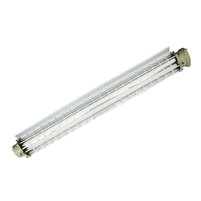 Acero inoxidable Fijaciones expuestas 1200mm 50/60Hz Exproof luminarias fluorescentes L700*W700*H90 para tuberías de gas