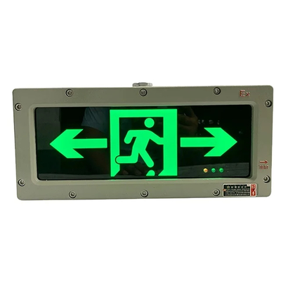 Luz de emergencia de clase 1 Div 2 de alta luminosidad 3 W Signo de salida exproof para entornos peligrosos