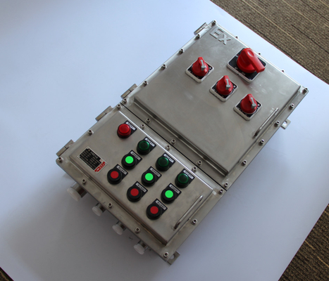 Panel de control 2 mm II 2G Ex con acabado revestido con polvo IP66