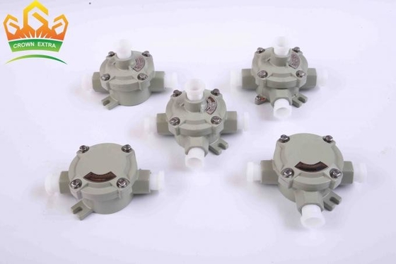 Caja de unión a prueba de explosión a prueba de agua IP65 hecha de aleación de aluminio para G1/2&quot; G3/4&quot; G1&quot; G1.1/4