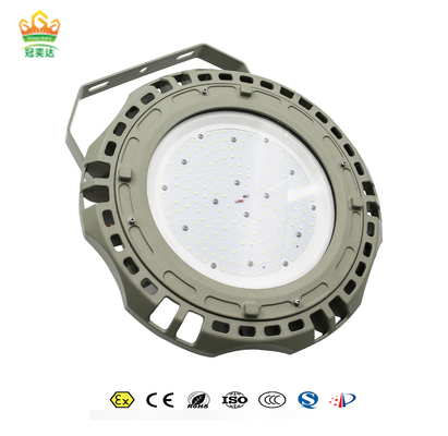 IP66 150 Watts Luces de gran altura a prueba de explosión con una eficiencia de 135lm/w para áreas industriales y petroquímicas