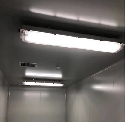 100lm/w Eficiencia 2*36w Luz Linea Led a prueba de explosión de doble tubo para áreas industriales
