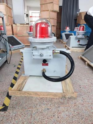 Versátil 12V IP66 resistente al agua Energía solar Marina Audible Visual Obstrucción de la luz para la prevención de la obstrucción de los aviones