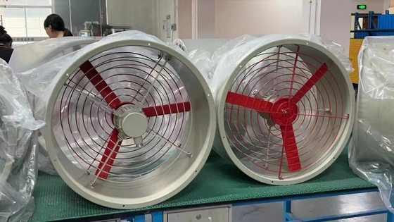Industrial 1450 r/m A prueba de explosión Ejector de 300 mm de diámetro Ventilador de seguridad y ventilación de alto rendimiento para zonas peligrosas