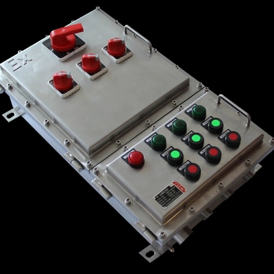 Ex Db Eb IIC T6 Gb Panel de control ATEX de aluminio montado en la pared