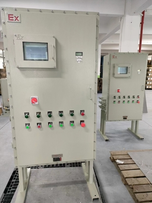 Panel / caja a prueba de explosión de entrada de cable personalizado con ATEX IP66 WF2 para minas de refinería