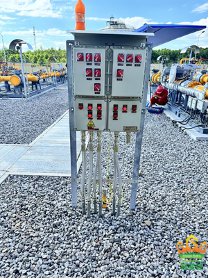 Panel de control a prueba de explosión con certificación ATEX CNEX para astilleros químicos de refinería