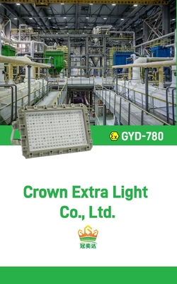 ATEX IECEx RoHS CNEX 150W Luz LED a prueba de explosión para iluminación industrial 5 años de garantía