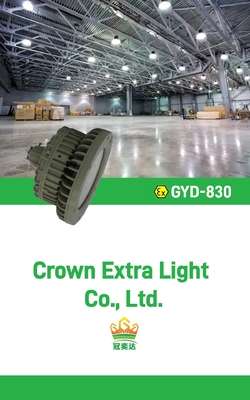 Luzes de la bahía LED a prueba de corrosión y explosión con conductor MEANWELL IP66