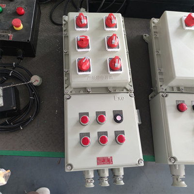 Panel de control WF2 a prueba de explosión con entrada de cable personalizada con certificación ATEX