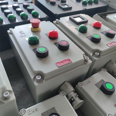 Panel de control a prueba de fuego con protección IP66/WF2 para entornos peligrosos