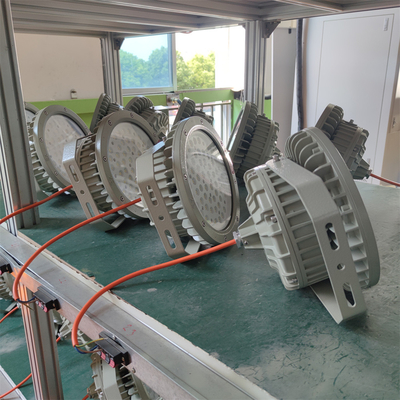 Luz de bahía LED a prueba de explosiones a prueba de llamas ATEX Div 1 de 150W – 180lm/w, WF2 para uso marino y refinerías