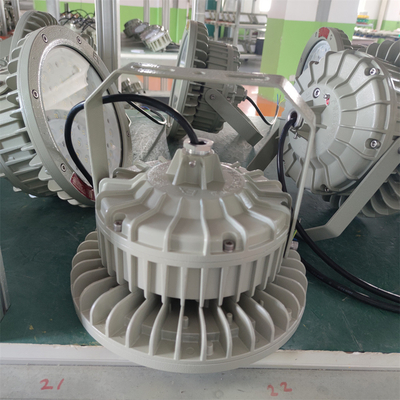 Luz de bahía LED a prueba de explosiones a prueba de llamas ATEX Div 1 de 150W – 180lm/w, WF2 para uso marino y refinerías