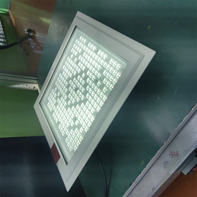 Zona 1 2 Lámpara de estación de gas a prueba de explosión Iluminación LED de perfil bajo con IP66 WF2 Alimentada por Meanwell