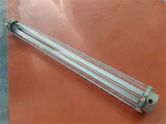 Luminaria fluorescente a prueba de explosión con certificación ATEX para áreas peligrosas