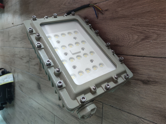 CRI 80 100W lámpara LED a prueba de explosión de grado industrial resistente al agua de aluminio de aleación luz de inundación