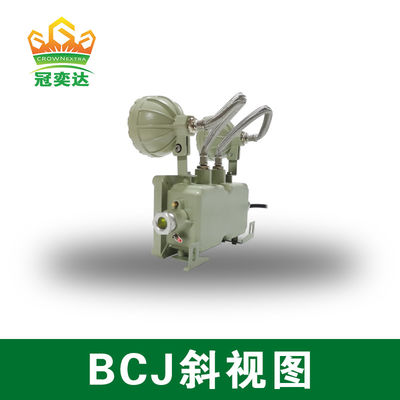 Luz de emergencia a prueba de llamas para montaje en pared/techo con aluminio de grado marino y 2*3 vatios