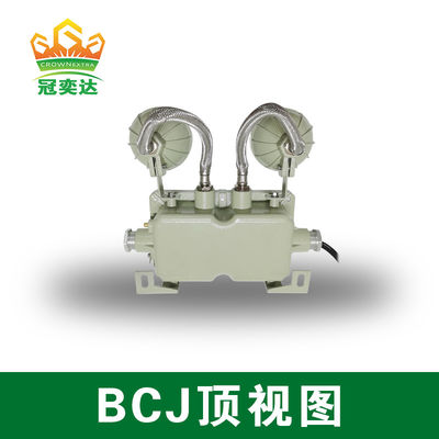 Luz de emergencia a prueba de llamas para montaje en pared/techo con aluminio de grado marino y 2*3 vatios